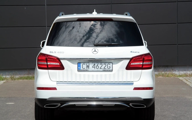 Mercedes-Benz GLS cena 167500 przebieg: 154000, rok produkcji 2017 z Włocławek małe 781